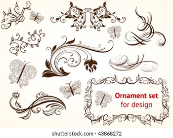 Vector Ornament Set