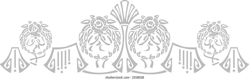 vector ornament simply change color