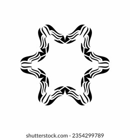 Vector ornament template design logo. Modern ornament vector for wedding invitation, background and print template design