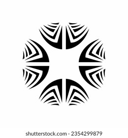 Logo de diseño de plantillas de ornamento vectorial. Vector de ornamentos moderno para el diseño de la invitación a la boda, el fondo y la plantilla de impresión