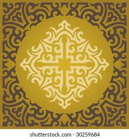 vector ornament In tribal style