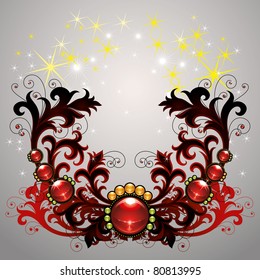 vector ornament In tribal style