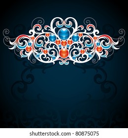 vector ornament In tribal style