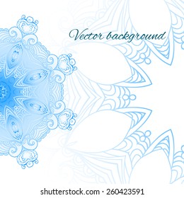 Vector ornamental background