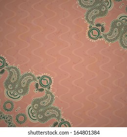 Vector Ornamental Background for You Design