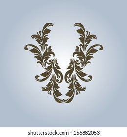 Vector ornamental Decorative elements design,vintage frame,luxury frame 