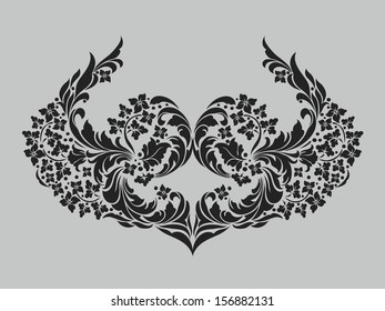 Vector ornamental Decorative elements design,vintage frame,luxury frame 