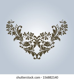 Vector ornamental Decorative elements design,vintage frame,luxury frame 