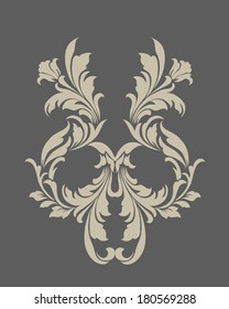 Vector ornamental Decorative elements design,vintage frame