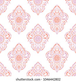 Vector ornamental ethnic art, patterned Indian, Turkish, Arabic, paisley. Hand drawn illustration. Tattoo, astrology, alchemy, boho and magic symbol. Original design in doodle style.
