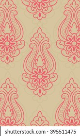 Vector ornamental floral elements. Classic decoration, greeting card, wedding invitation or announcement, template. Colorful colors