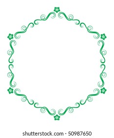 vector ornamental frame