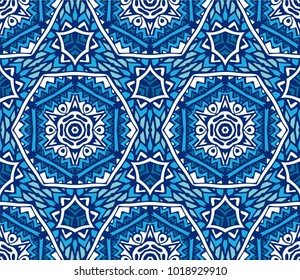Vector ornamental geometric Abstract Seamless Pattern background