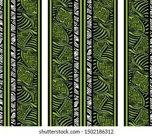 Vector ornamental hand drawing decorative background. Ethnic seamless pattern ornament. Vector pattern.