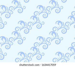 Vector ornamental hand drawing decorative background. Ethnic seamless pattern ornament. Vector pattern.