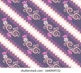 Vector ornamental hand drawing decorative background. Ethnic seamless pattern ornament. Vector pattern.