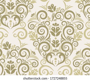Vector ornamental hand drawing decorative background. Ethnic seamless pattern ornament. Vector pattern. Print for textile, cloth, wallpaper, scrapbooking
