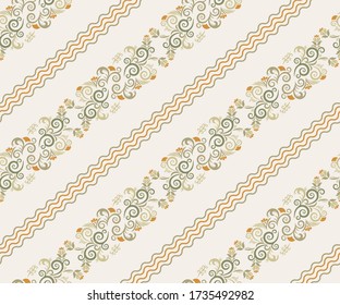 Fondo decorativo del dibujo de la mano ornamental vectorial. Ornamento étnico sin fisuras. Patrón vectorial. Imprimir para textiles, tela, papel pintado, raspado