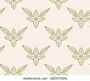 Fondo decorativo del dibujo de la mano ornamental vectorial. Ornamento étnico sin fisuras. Patrón vectorial.