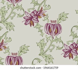 Fondo barroco decorativo del dibujo de la mano ornamental vectorial. Ornamento étnico sin fisuras. Patrón vectorial.