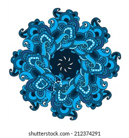 Vector ornamental mandala