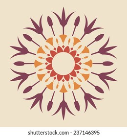 Vector Ornamental Mandala Illustration