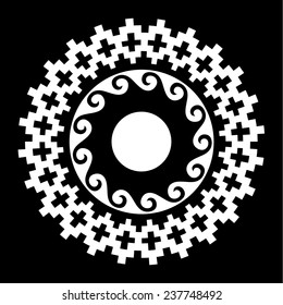 Vector Ornamental Mandala Illustration 