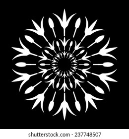 Vector Ornamental Mandala Illustration 