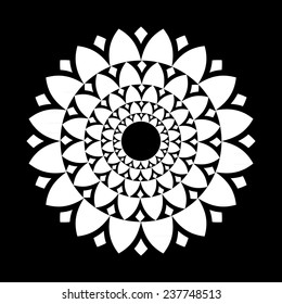 Vector Ornamental Mandala Illustration 