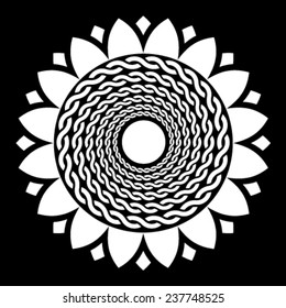 Vector Ornamental Mandala Illustration 