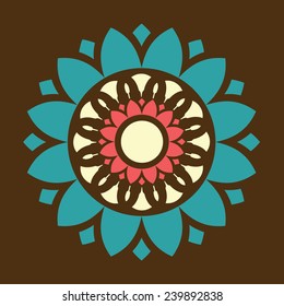 Vector Ornamental Mandala Illustration 