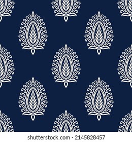 Vector ornamental paisley wallpaper pattern