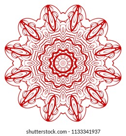 Vector Ornamental Seamless floral Pattern. Endless Texture. Geometric Ornament. For the interior design, printing, web and textile, fashion super print