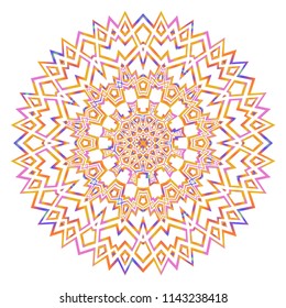 Vector Ornamental Seamless floral Pattern. Endless Texture. Geometric Ornament. For the interior design, printing, web and textile, fashion super print