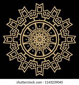 Vector Ornamental Seamless floral Pattern. Endless Texture. Geometric Ornament. For the interior design, printing, web and textile, fashion super print