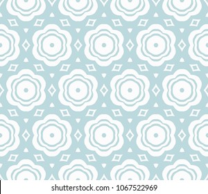 Vector Ornamental Seamless Line Pattern. Endless Texture. Geometric Ornament. For the interior design, printing, web and textile