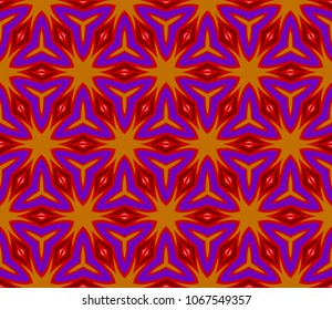 Vector Ornamental Seamless Line Pattern. Endless Texture. Geometric Ornament. For the interior design, printing, web and textile.