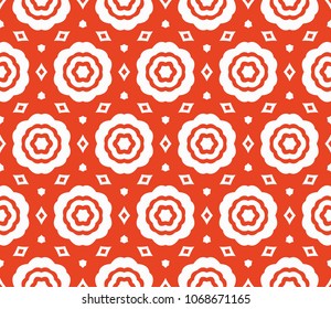 Vector Ornamental Seamless Line Pattern. Endless Texture. Geometric Ornament. For the interior design, printing, web and textile