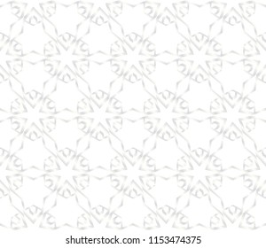 Vector Ornamental Seamless Line Pattern. Endless Texture. Geometric Ornament. For the interior design, printing, web and textile.