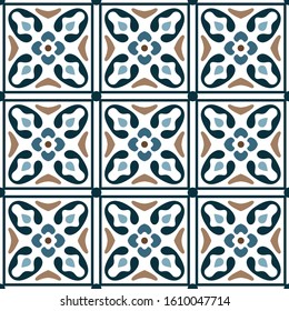 Vector ornamental seamless pattern. Abstract background.