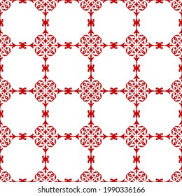 Vector ornamental seamless pattern. Background and wallpaper in ethnic style. Vector illustration can be used for backgrounds, motifs, textile, wallpapers, fabrics, gift wrapping, templates.