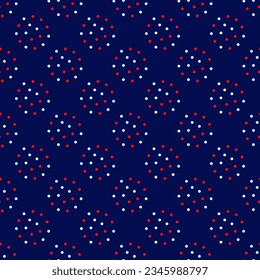 Vector ornamental seamless pattern. Background and wallpaper in classic style. Vector illustration can be used for backgrounds, motifs, textile, wallpapers, fabrics, gift wrapping, templates.