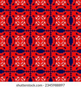 Vector ornamental seamless pattern. Background and wallpaper in classic style. Vector illustration can be used for backgrounds, motifs, textile, wallpapers, fabrics, gift wrapping, templates.