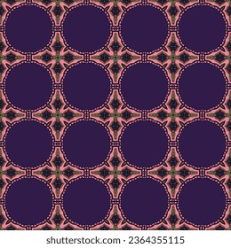 Vector ornamental seamless pattern. Background and wallpaper in ethnic style. Vector illustration can be used for backgrounds, motifs, textile, wallpapers, fabrics, gift wrapping, templates.