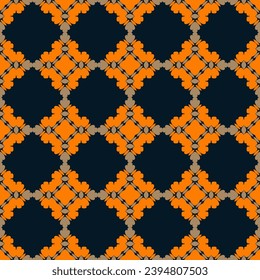 Vector ornamental seamless pattern. Background and wallpaper in classic style. Vector illustration can be used for backgrounds, motifs, textile, wallpapers, fabrics, gift wrapping, templates.