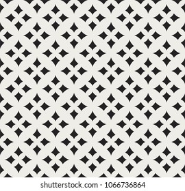 Vector Ornamental Seamless Pattern. Geometric Flower Stylish Texture. Abstract Retro Tile Texture.