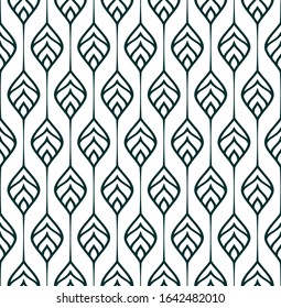 Vector ornamental seamless pattern. Geometric pattern. Illustration for your design.