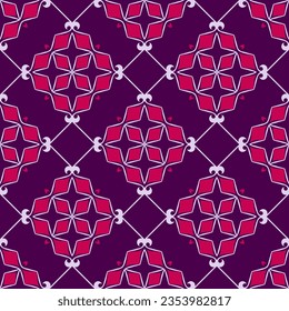 Vector ornamental seamless pattern. Vector illustration can be used for backgrounds, motifs, textile, wallpapers, fabrics, gift wrapping, templates. Design Paper For Scrapbook. Vector.