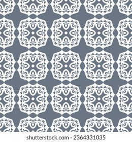 Vector ornamental seamless pattern. Vector illustration can be used for backgrounds, motifs, textile, wallpapers, fabrics, gift wrapping, templates. Design Paper For Scrapbook. Vector.