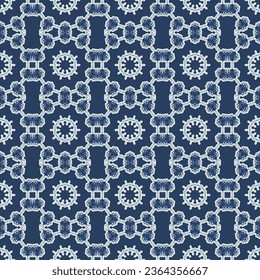 Vector ornamental seamless pattern. Vector illustration can be used for backgrounds, motifs, textile, wallpapers, fabrics, gift wrapping, templates. Design Paper For Scrapbook. Vector.